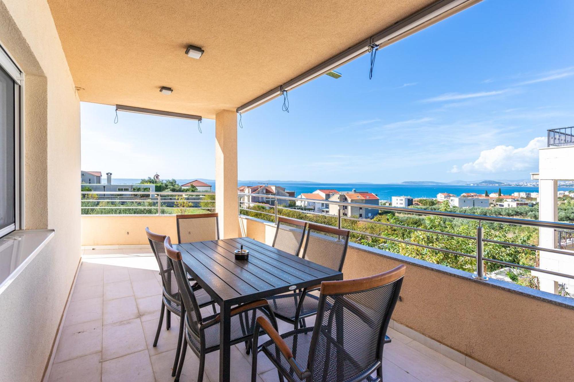 Villa Ana Perfect For Families With Kids And Groups,House With Heated Pool Podstrana Bagian luar foto
