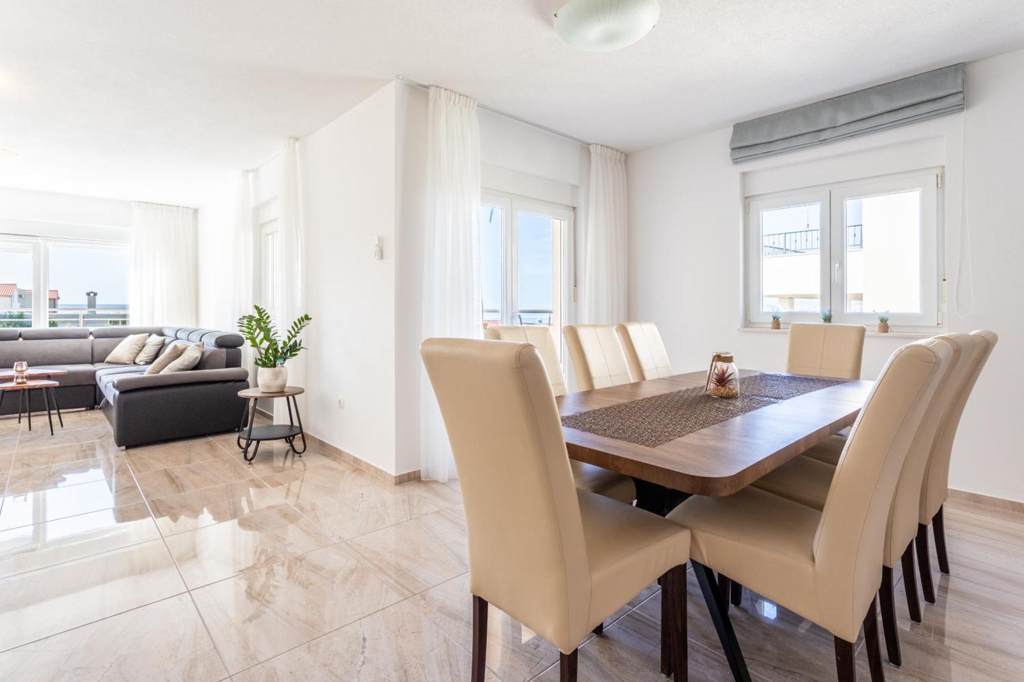 Villa Ana Perfect For Families With Kids And Groups,House With Heated Pool Podstrana Bagian luar foto